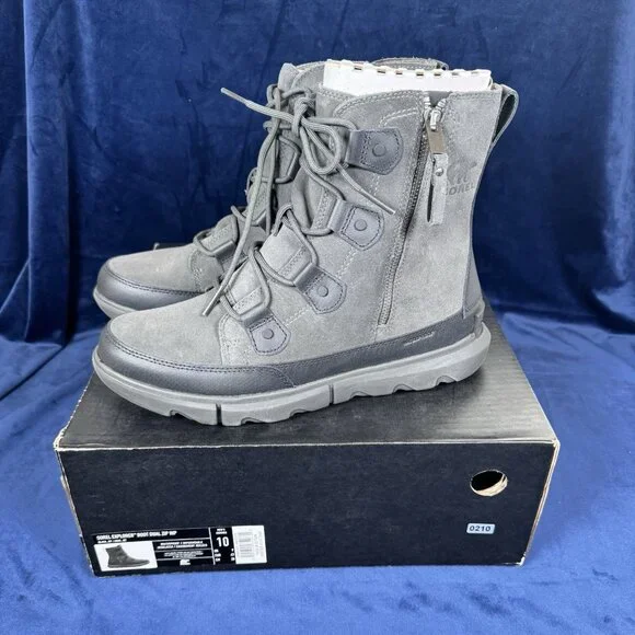 sorel explorer waterproof insulated lace up boots mens 10 new in box 0210 SOREL Men main image 4